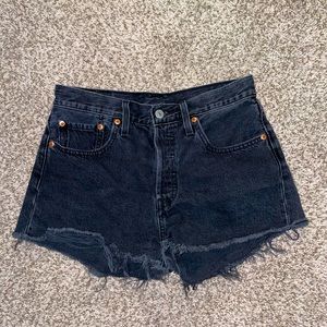 🖤 Levi’s 501 Shorts - Black High Rise